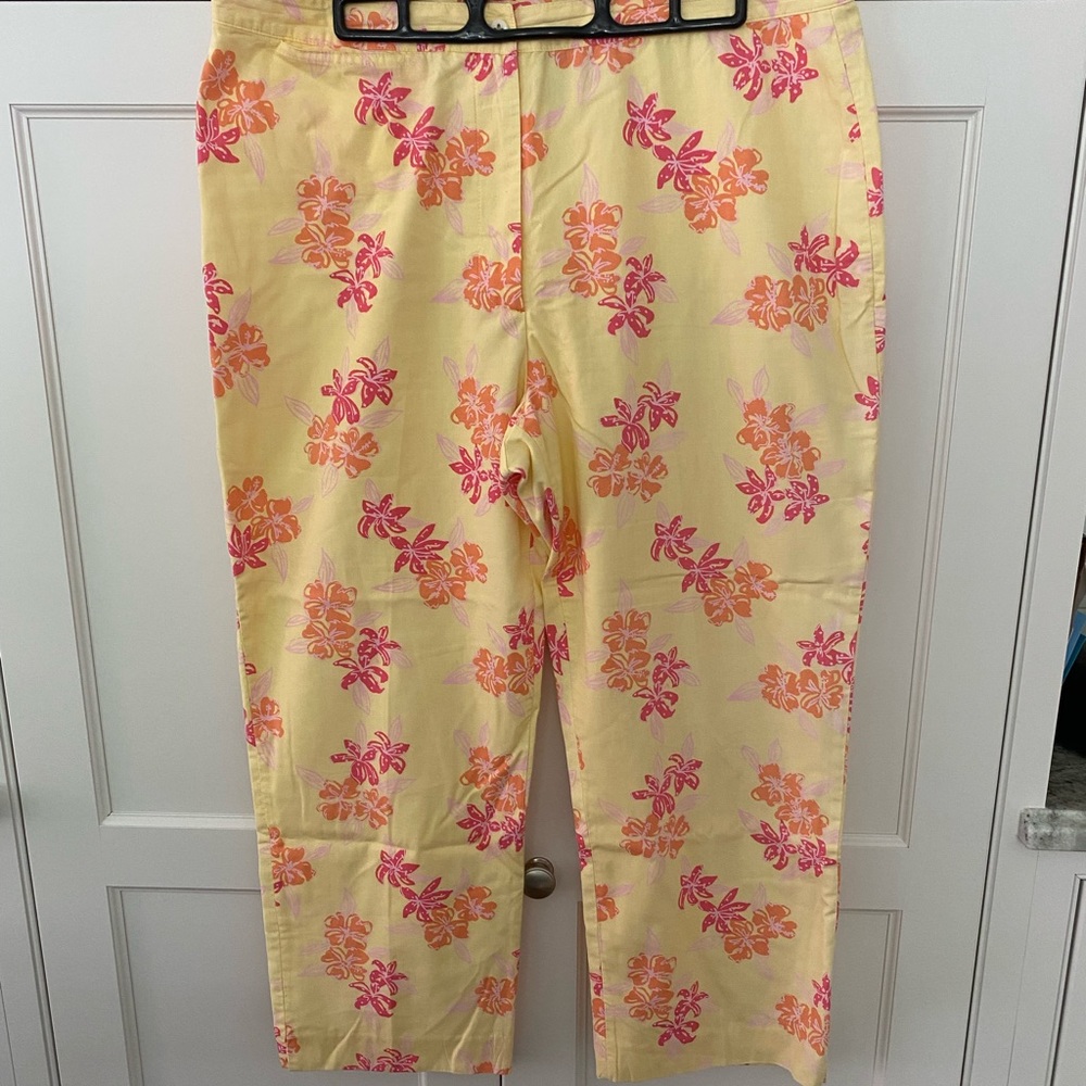 Lily Pulitzer summer crop pant